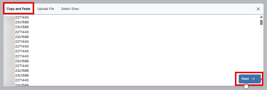 Mating Planner Load Data Copy And Paste