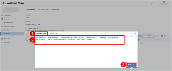 Copy And Paste Multi Sire Helical
