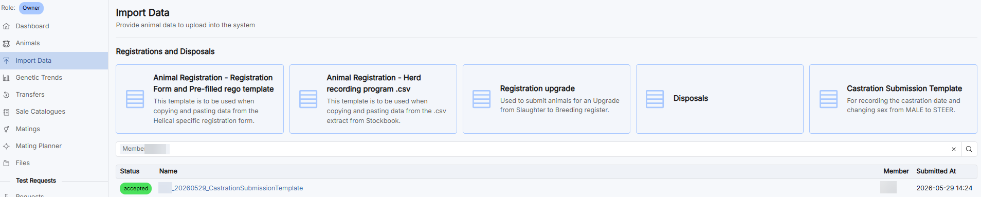 Summary Page