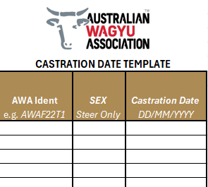 Castration Form