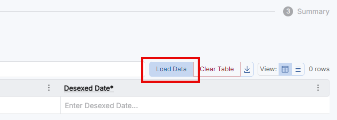 Loading the data