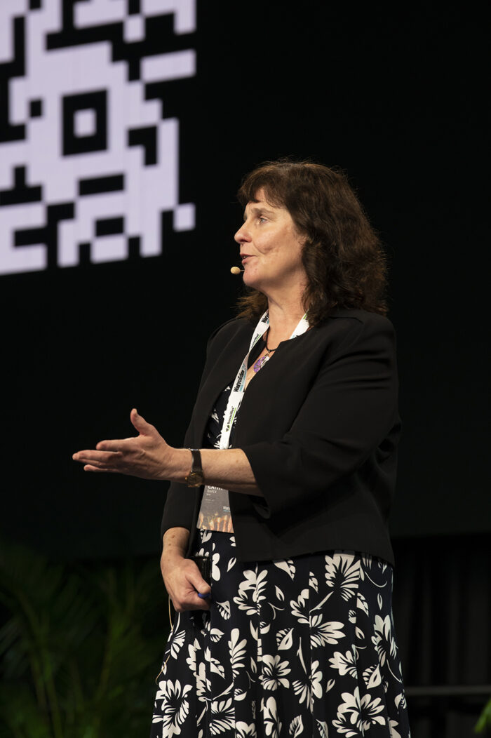 Catherine Raper in stage at WagyuEdge