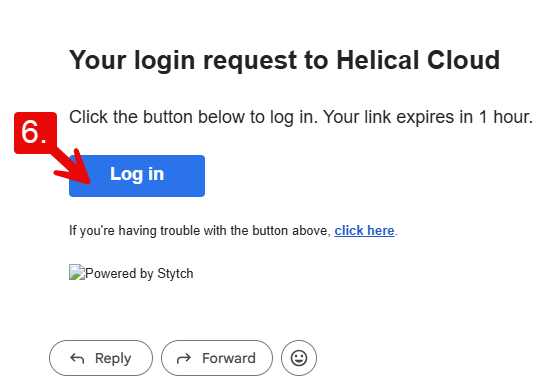 Login request